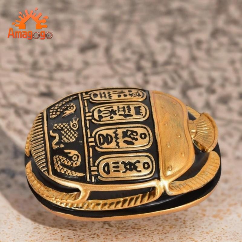 Ai Cập Scarab Sưu Tập Hình Sang Trọng Cổ Vàng Scarab Trang Trí Cho Bàn Làm Việc Phòng Khách Trang Tr