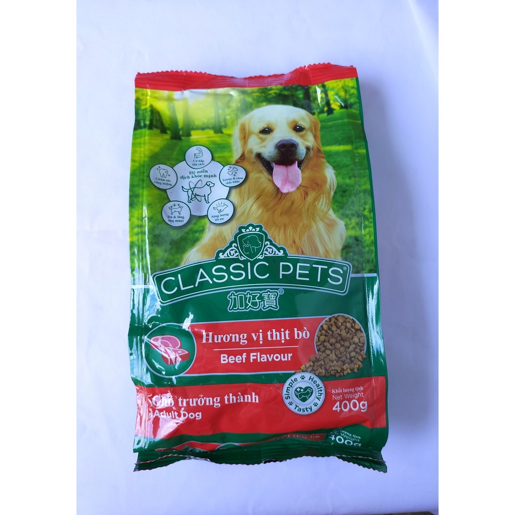 Thức ăn chó classic pets 400g