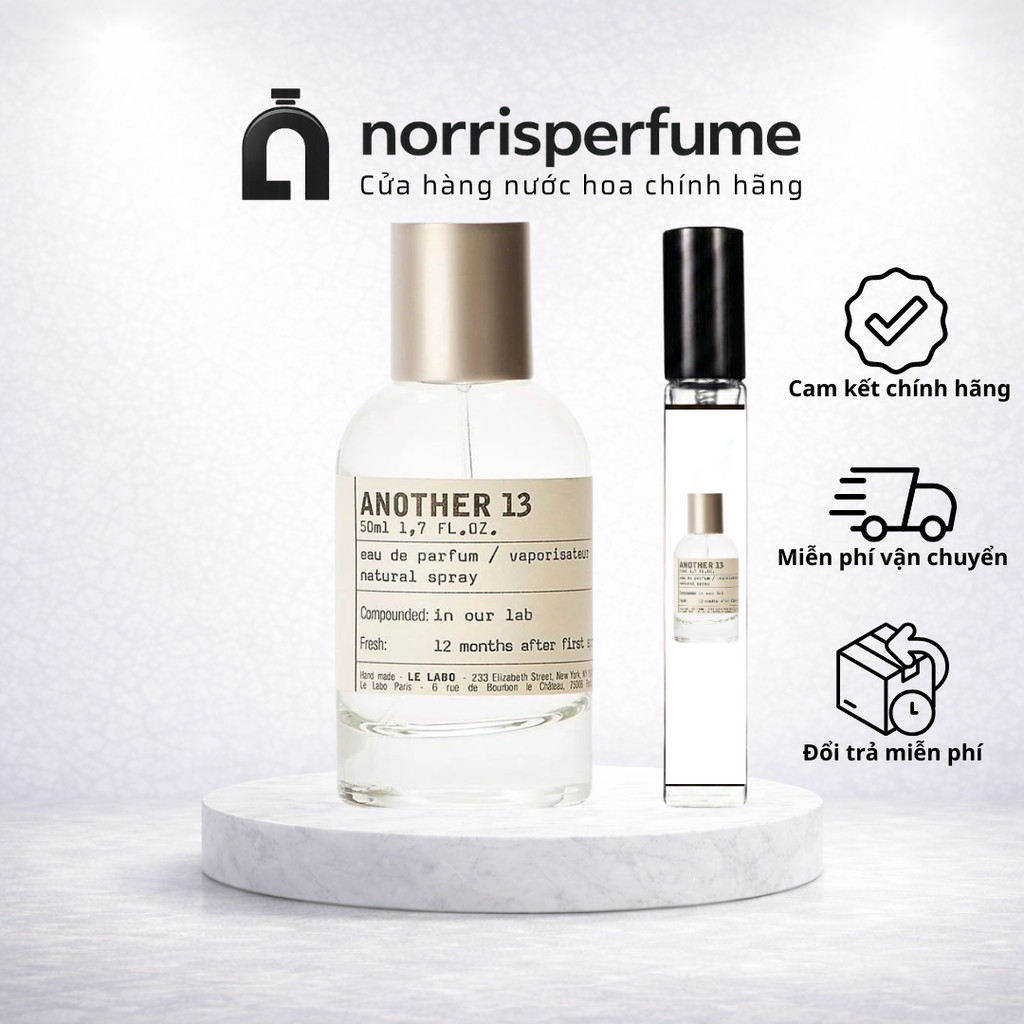[Chính hãng] Nước hoa unisex chiết 10ml Le Labo - Another 13