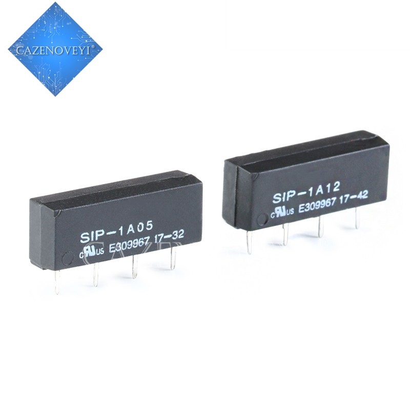 5 Cái / lốc 5V 12V Reed Relay Switch Module DSS41A05 SIP-1A05 SIP-1A12 4PIN 4PIN Reed Relay