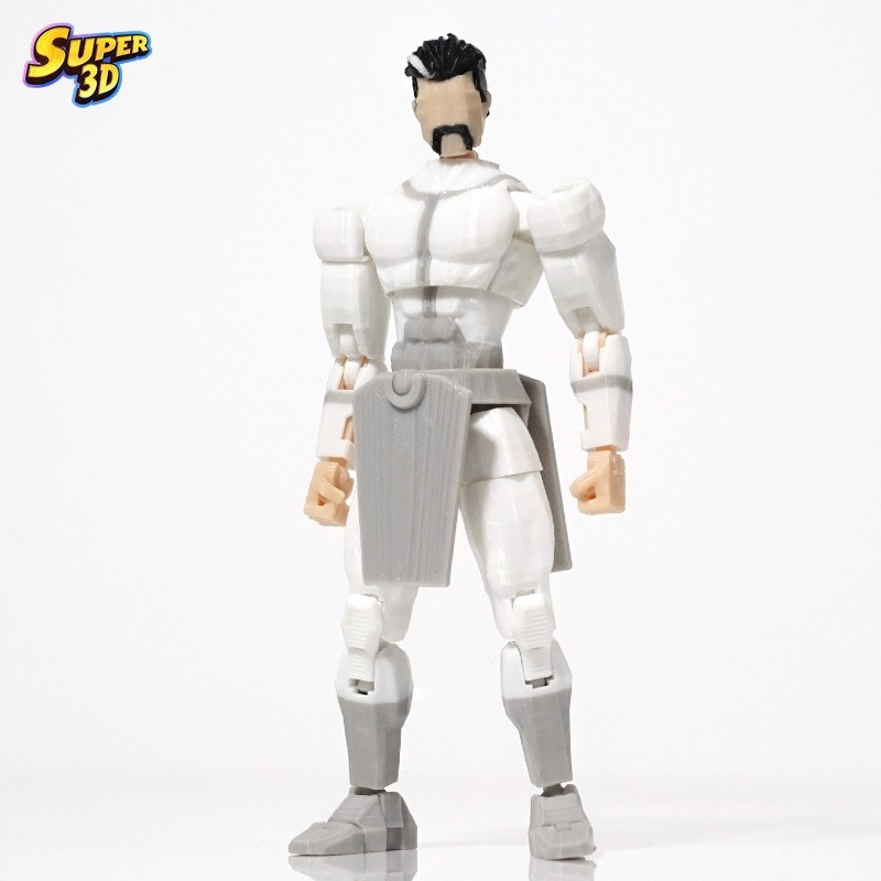 Nhân vật hành động in 3D mới Invincible 3.0 Omni-Man 's Father Dummy13 Multi-Jointed Shapeshift Anim