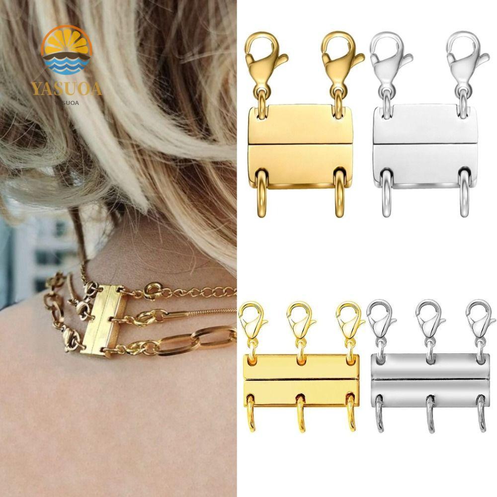 Bộ tách vòng cổ LARGLO, DIY Nhiều sợi Vòng cổ xếp lớp Vòng cổ, Bộ tách vòng tay Lớp nhiều vòng cổ / 
