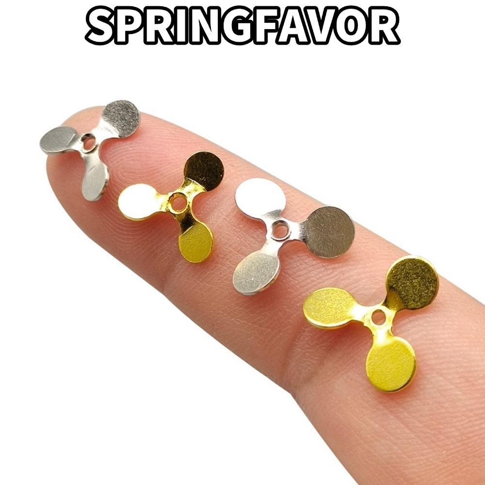 SPRINGFAVOR 30 Chiếc Cánh Quạt Bay Quay, Spinnerbait Tùy Chỉnh Mồi Câu Cá Lưỡi Dao, Thép Không Gỉ Nó