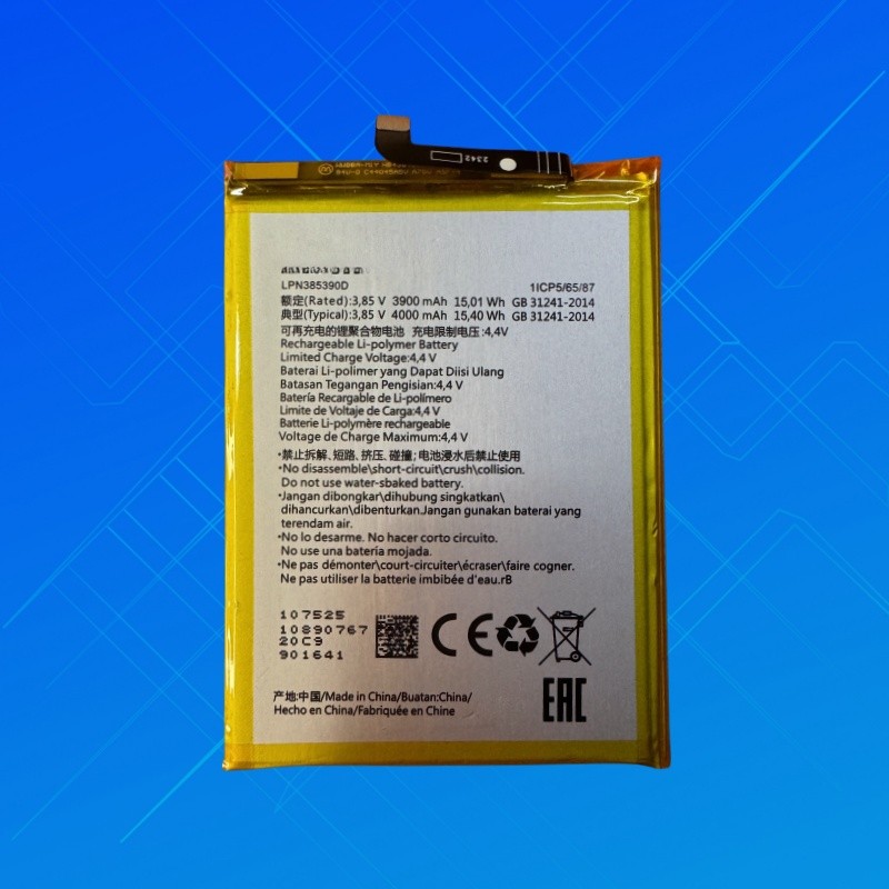 Thích hợp cho pin điện thoại di động Hisense / Hisense A5 HLTE202N LPN385390Pin D 4000mAh