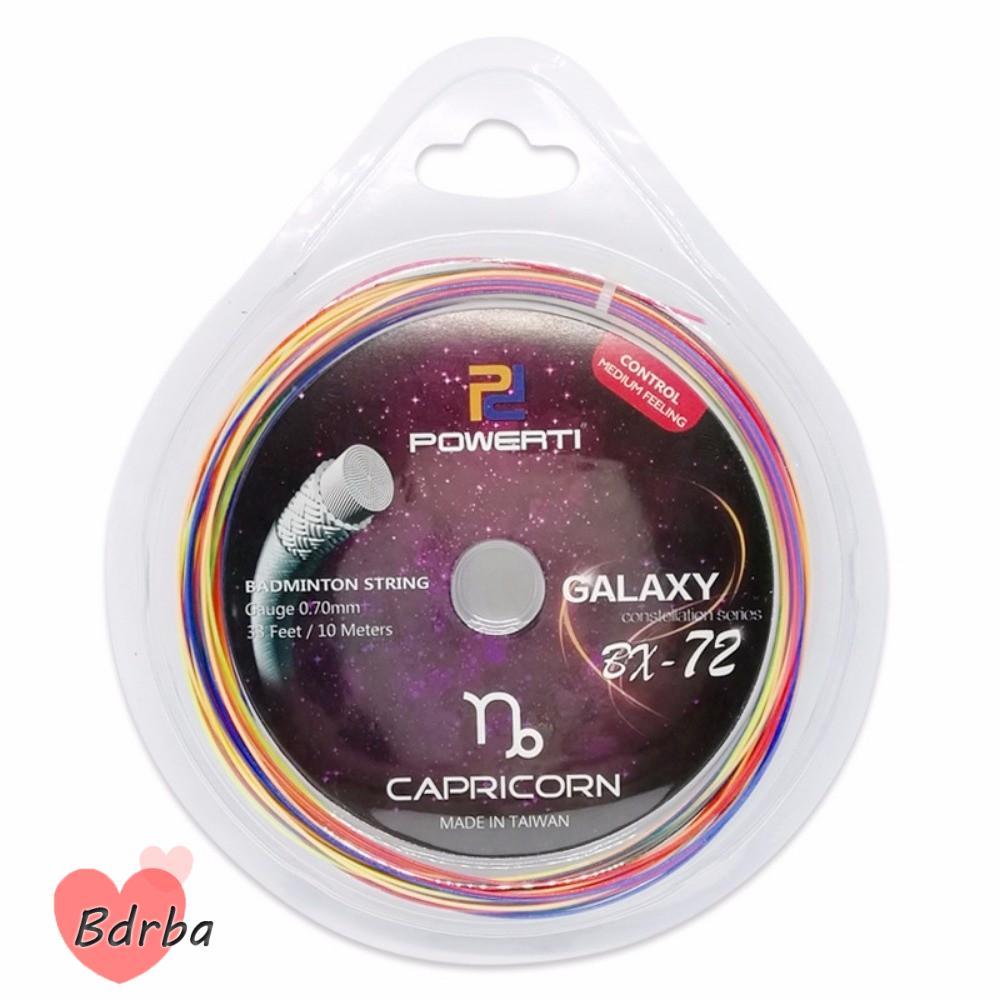 Dây cầu lông thay thế BDRBA, Dây vợt cầu lông nhiều màu 22-32lbs, Nylon cầu vồng bền Chất liệu bền b