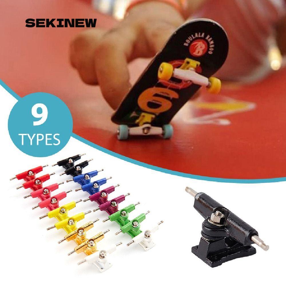 SEKINEW 1 Cặp Giá đỡ sàn chịu lực, với đai ốc Model Fingerboard Truck, Bu lông xe tải Mini 32mm Ngón
