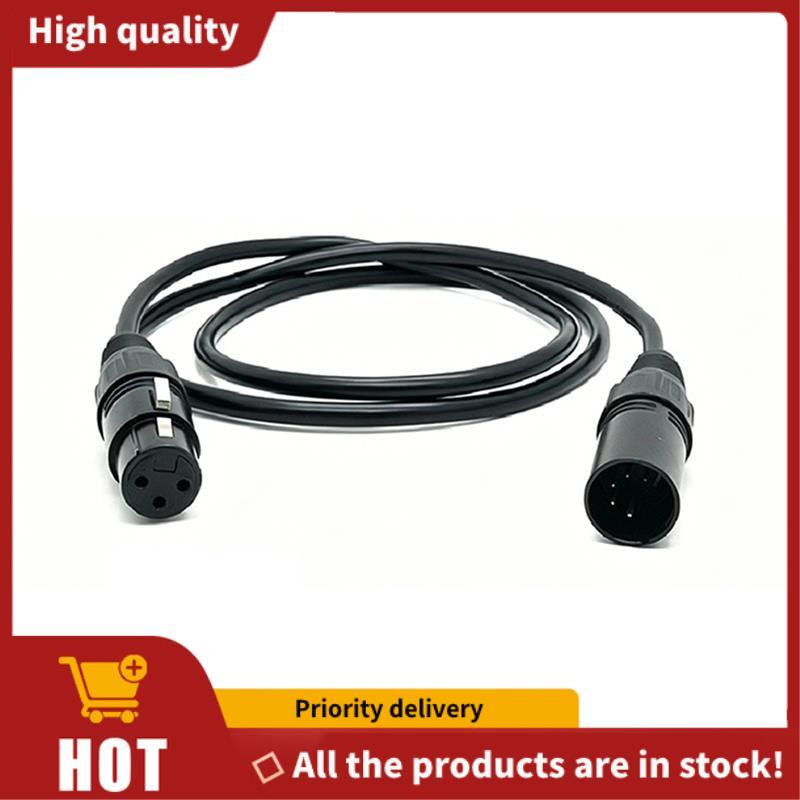 Cáp XLR 5-PIN DMX512 DMX512 Cáp tín hiệu chiếu sáng sân khấu Thiết bị DJ Đầu nối XLR DMX512 Dây nối 