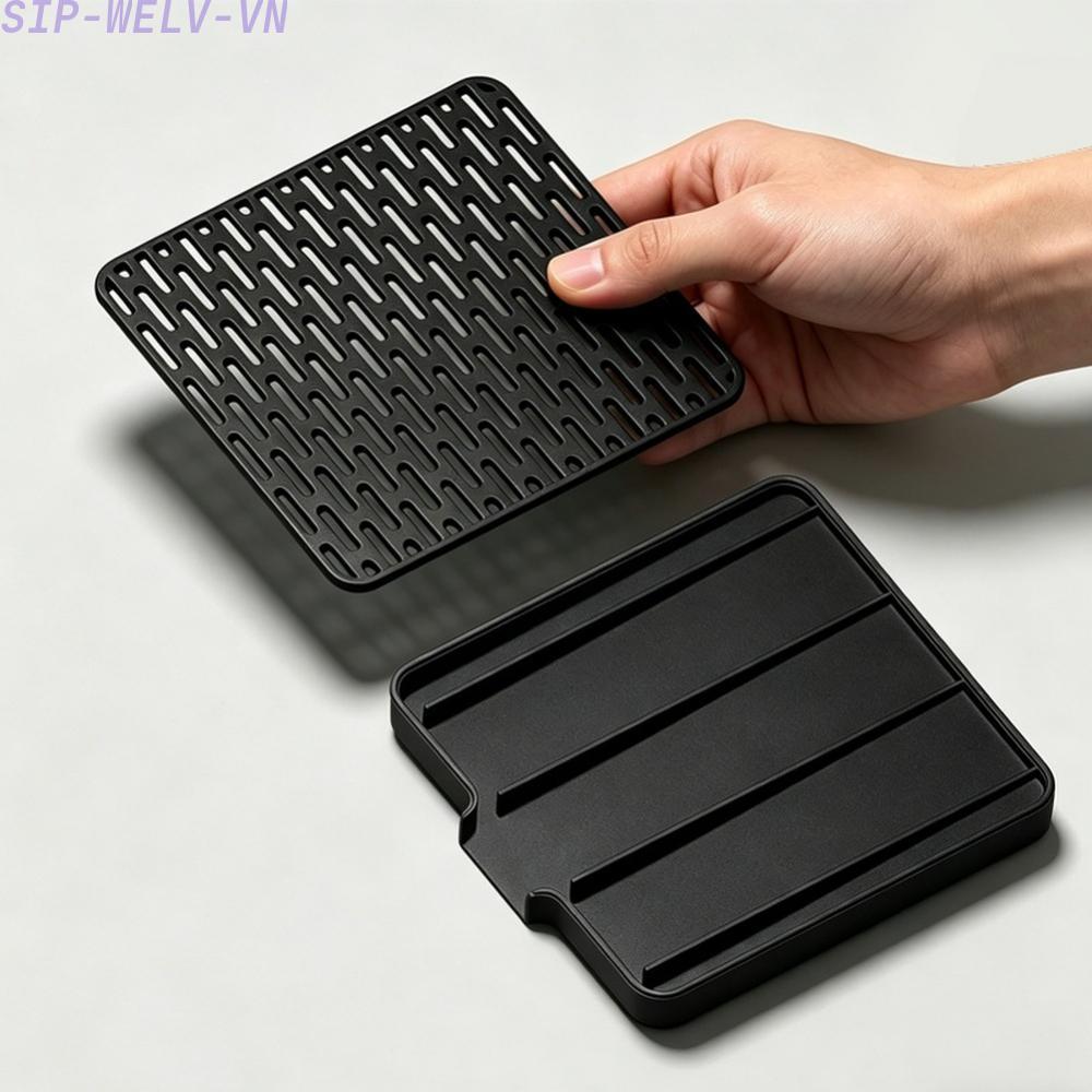 {WELV}Italian Coffee Scale with Auto Drain Water Tray LED Display for espresso Machine