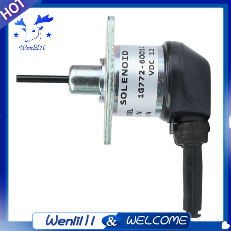 1 Cái 12V Nhiên Liệu Tắt Van Điện Từ 1G772-60014 1G772-60012 Phụ Kiện Thay Thế Cho V2607 V3300 V3600