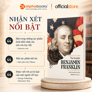 Sách - Tự truyện Benjamin Franklin (Omega Plus)
