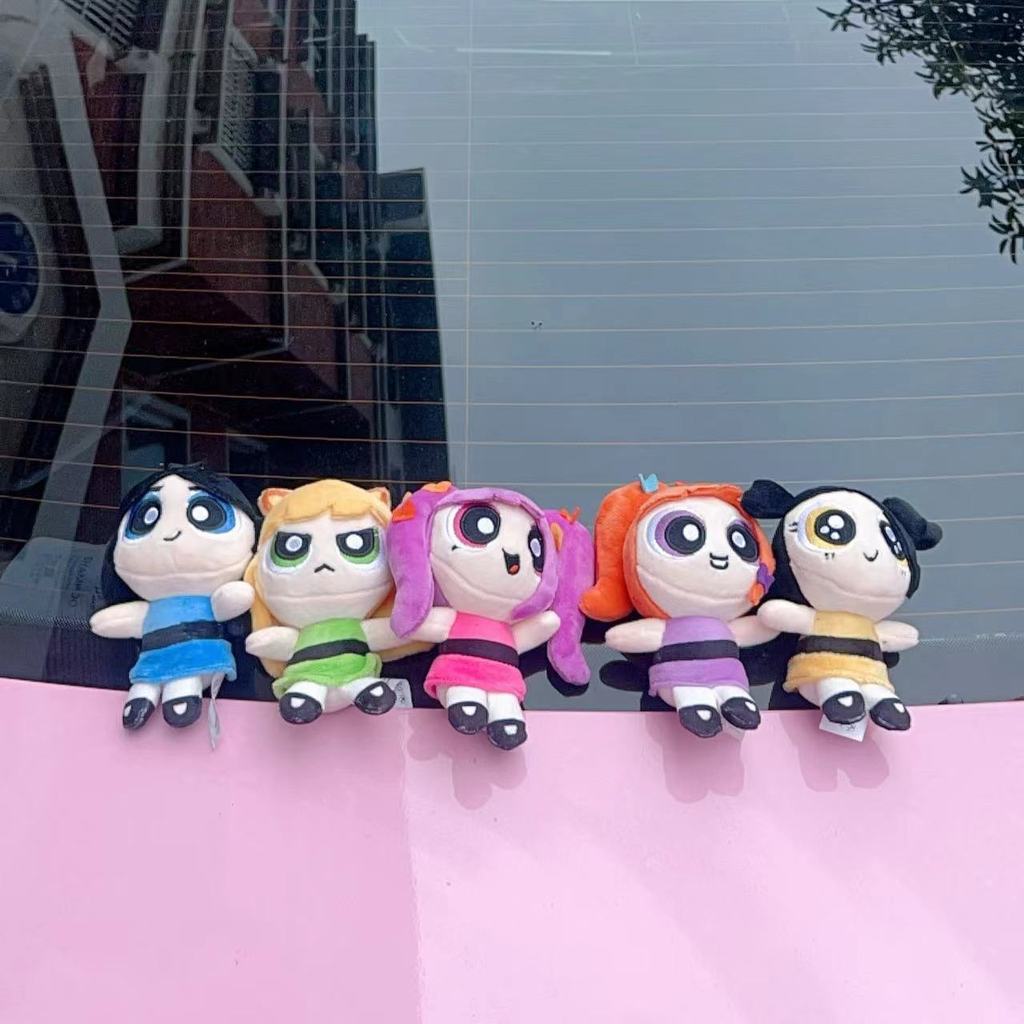 NEWJEANS Powerpuff Girls Series Túi búp bê sang trọng treo LINE FRIENDS