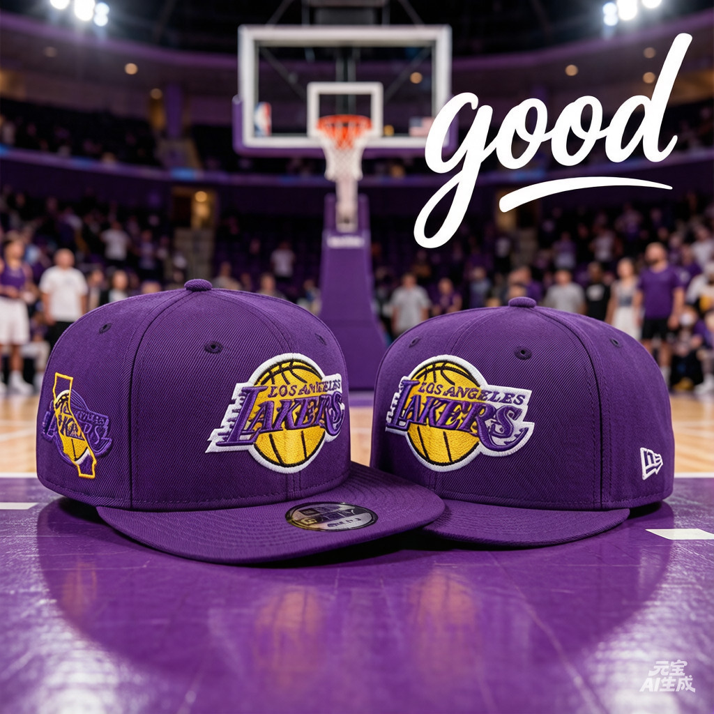 Nam Los Angeles Lakers Kỷ Nguyên Mới Phun Tím Trạng Thái Phác Thảo 9FIFTY Mũ Snapback Chống Nắng Cho