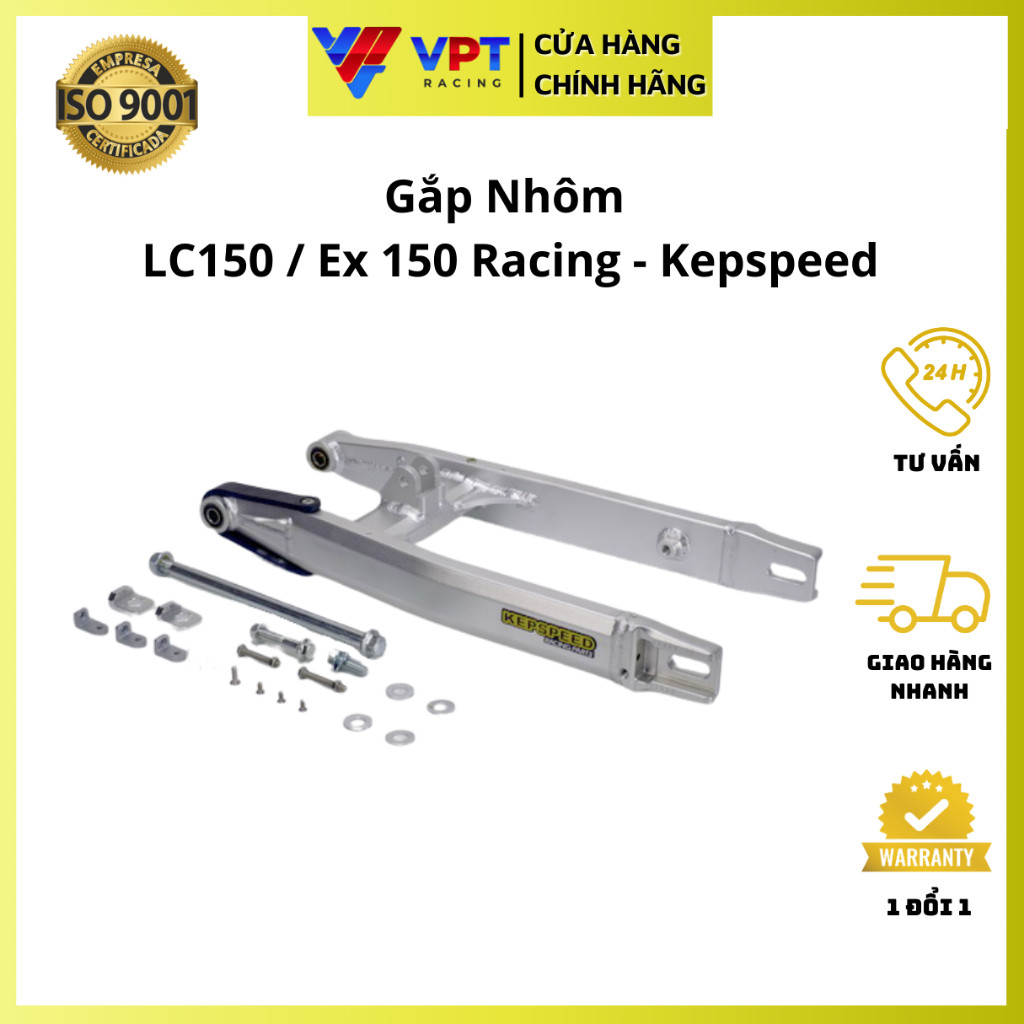Gắp nhôm Exciter 150 | Gấp nhôm EX150, Exciter 155, EX155 chính hãng Malaysia GN-EX150