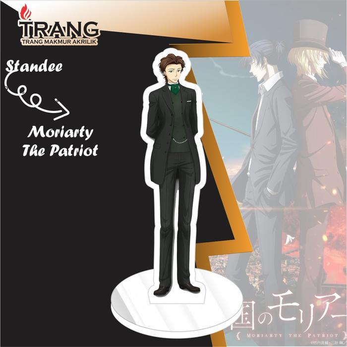 Standee Figure Akrilik moriarty the patriot / Standing Action figure Acrylic moriarty the patriot - 