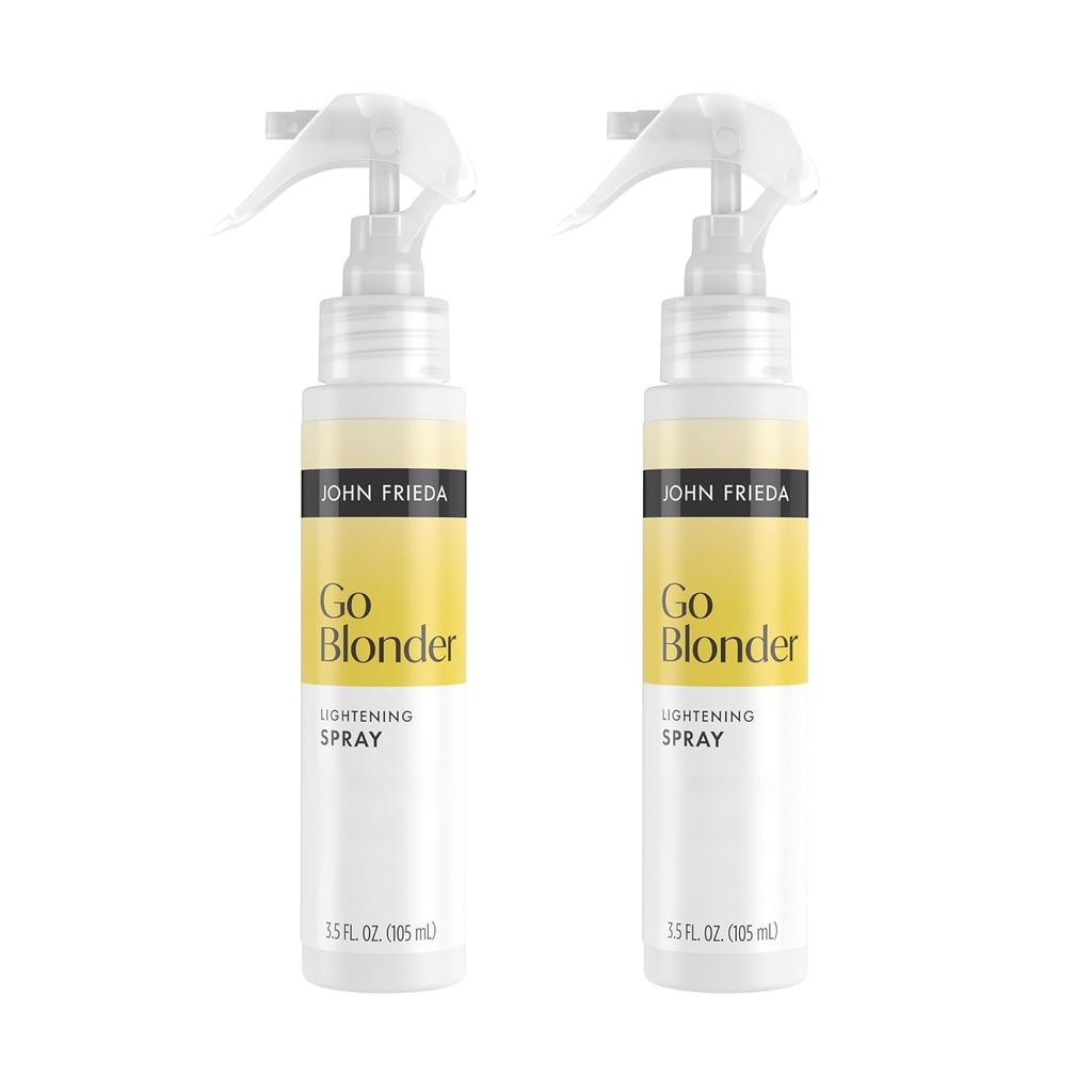 Xịt làm sáng tóc John Frida Go Blonder, Thích hợp cho tóc vàng, 3,5 Ounce lỏng, 2 miếng Q9ZX