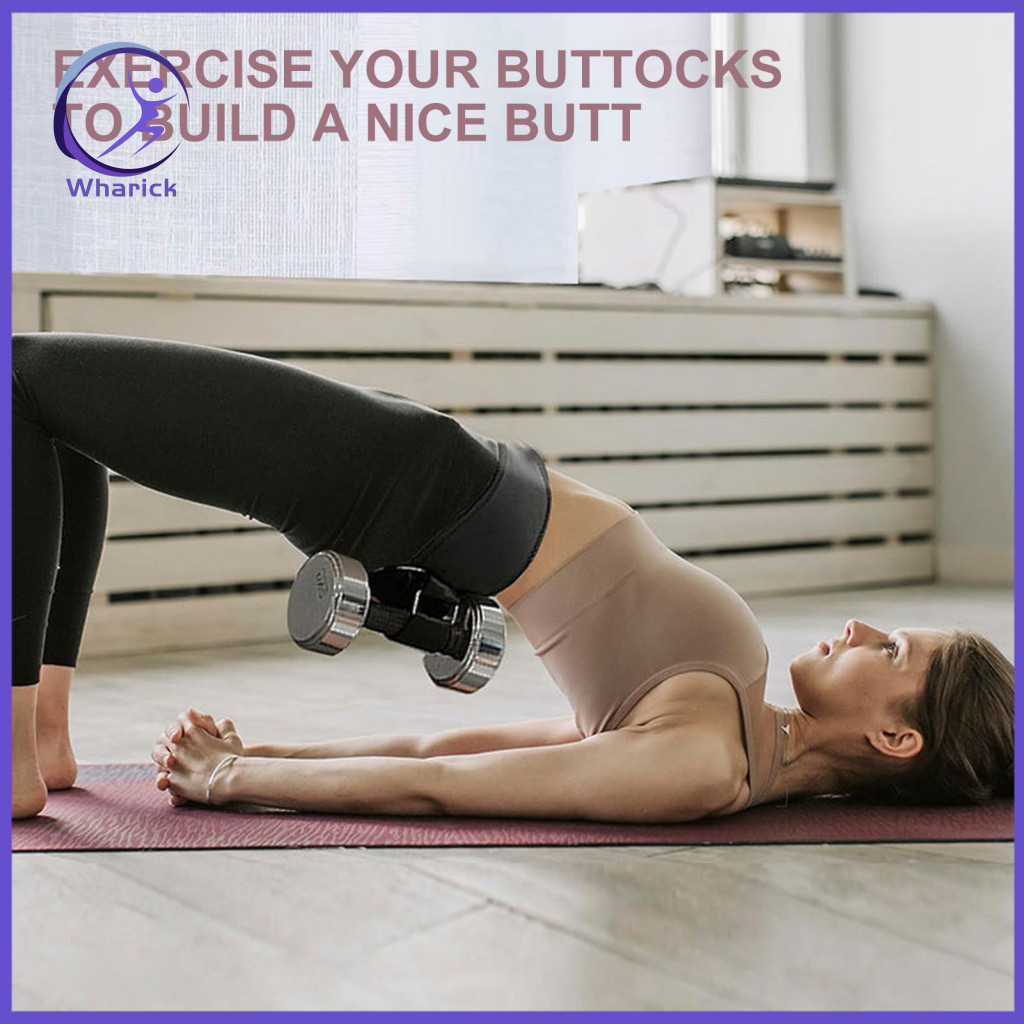 Wharick| Thắt lưng tập luyện Glute Thắt lưng lực đẩy có thể điều chỉnh với quả tạ Kettlebells Đĩa tậ