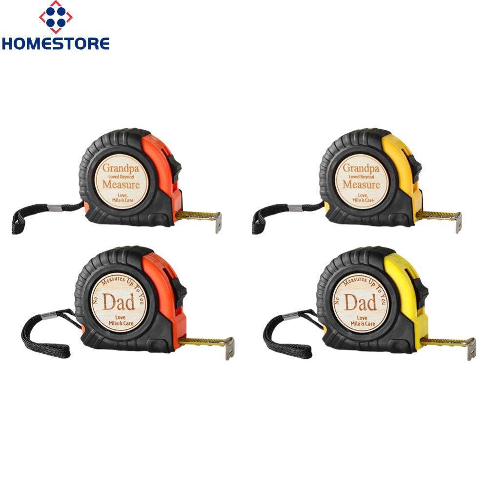 [Homestore]Engraved 3 Meter Tape Measure Wood Chip Material for Home and Workshop