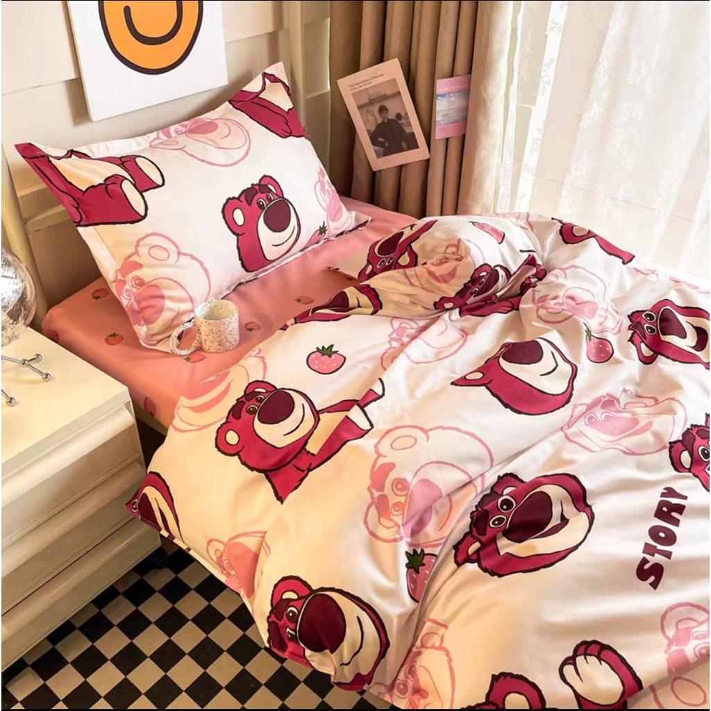 Ga Giường Kí Túc Xá 80x190cm Cho Giường Đơn Ga Nệm Sinh Viên Kí Túc Chất Liệu Cotton Poly Mềm Mại Th