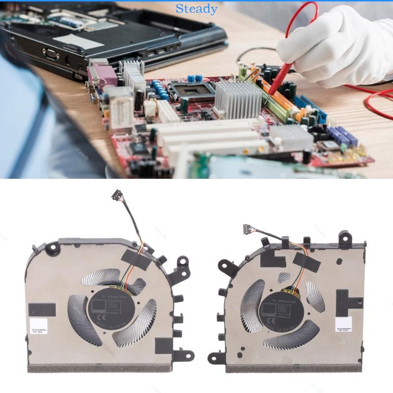 Máy tính xách tay DC12V ổn định CPU GPU Quạt làm mát Máy tính xách tay Bộ tản nhiệt cho 16s IMH9 9 1