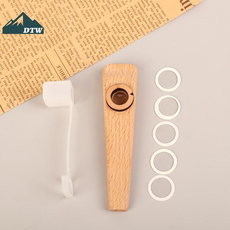 DTW 1 Gỗ Kazoo Kazoo Sáo Gỗ Apaniment Người Mới Bắt Đầu Sáo Dễ Học Và Chơi Nhạc Cụ Thể Thao