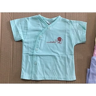 Áo sơ sinh cộc tay Noubaby