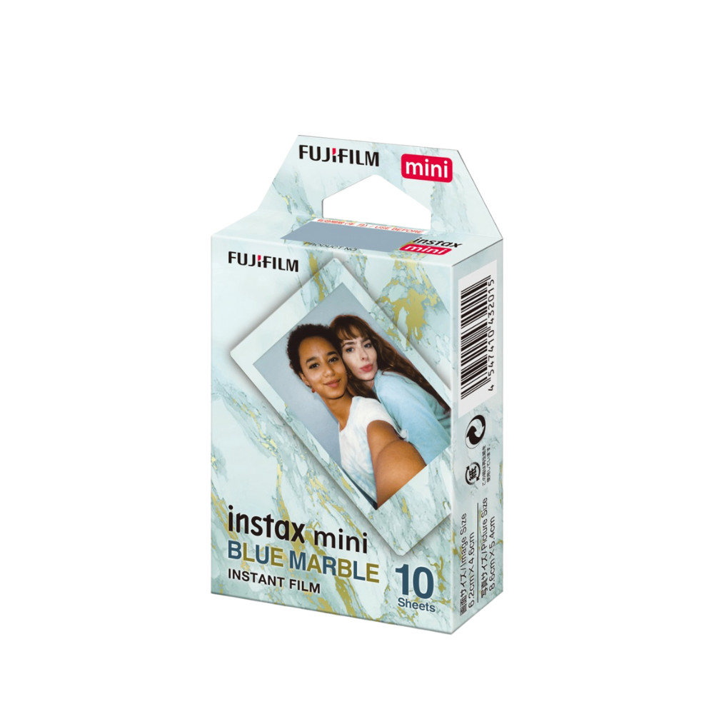 FILM INSTAX MINI Blue Marble (10 Tấm) - Film Viền Đá Cẩm Thạch Xanh Dành Cho Máy Ảnh & Máy In Instax