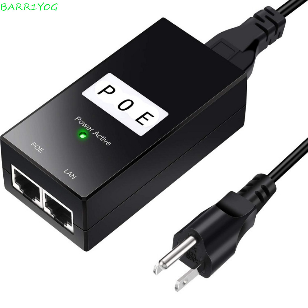 BARR1Y0G POE Power Injector, 24V / 48V 0.5A IEEE802.3af / tại POE Power Supply, Router Power Supply 