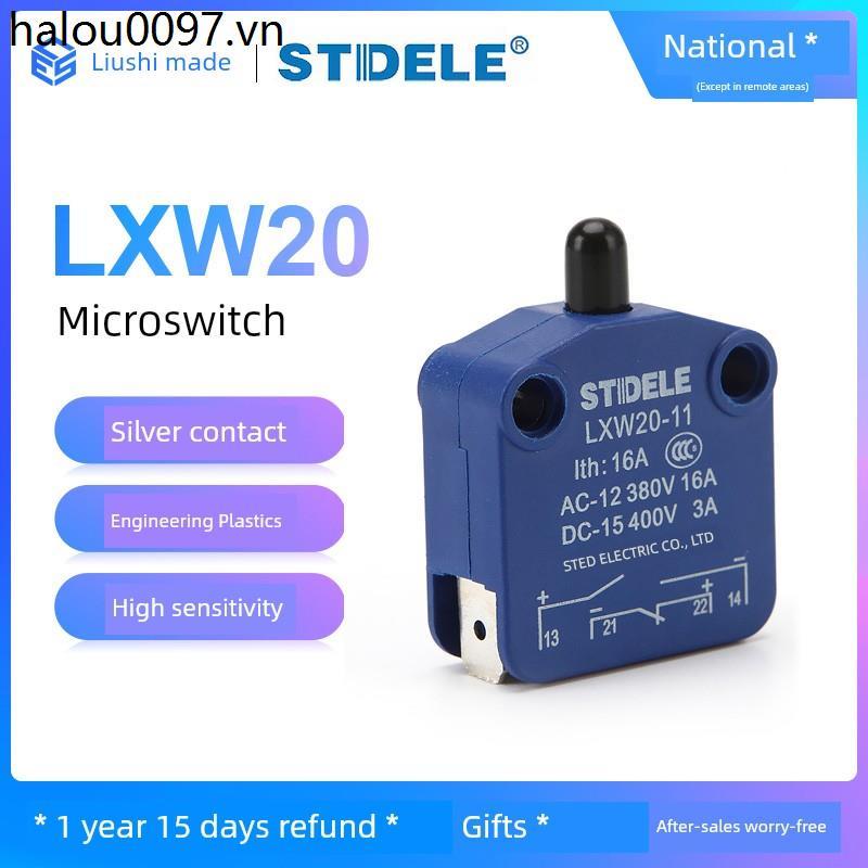 STDELE Micro Switch LXW20-11 01 10M Công tắc thổi từ tính CSK Công tắc giới hạn đột quỵ