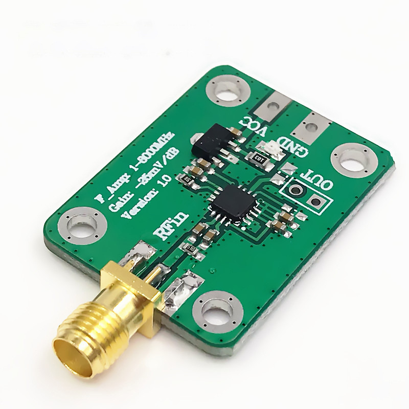 Đồng hồ đo công suất AD8318 RSSI (1-8.000 MHz)