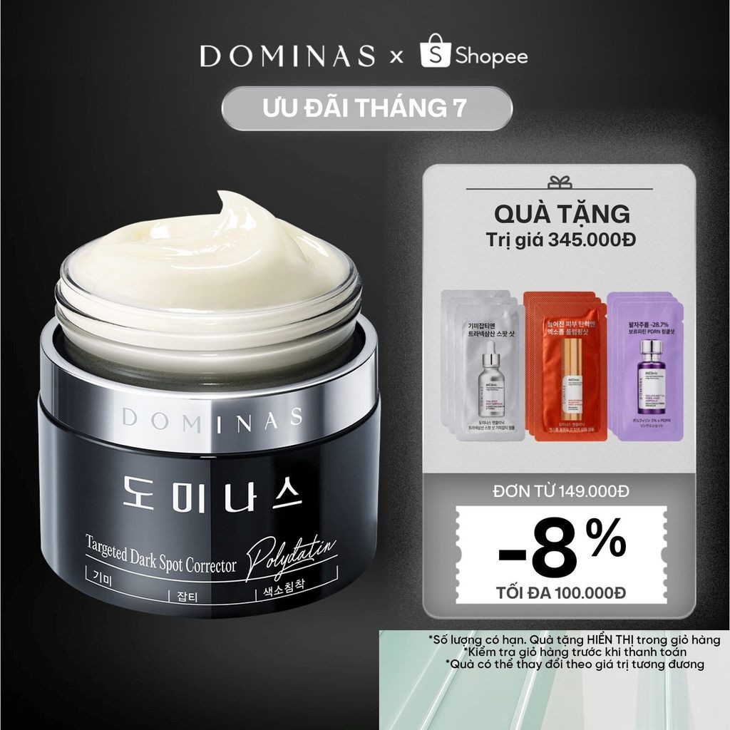 KOL x [DOMINAS OFFICIAL] Kem dưỡng làm sáng và cải thiện nám da chuyên sâu Dominas Cream Season 5 50