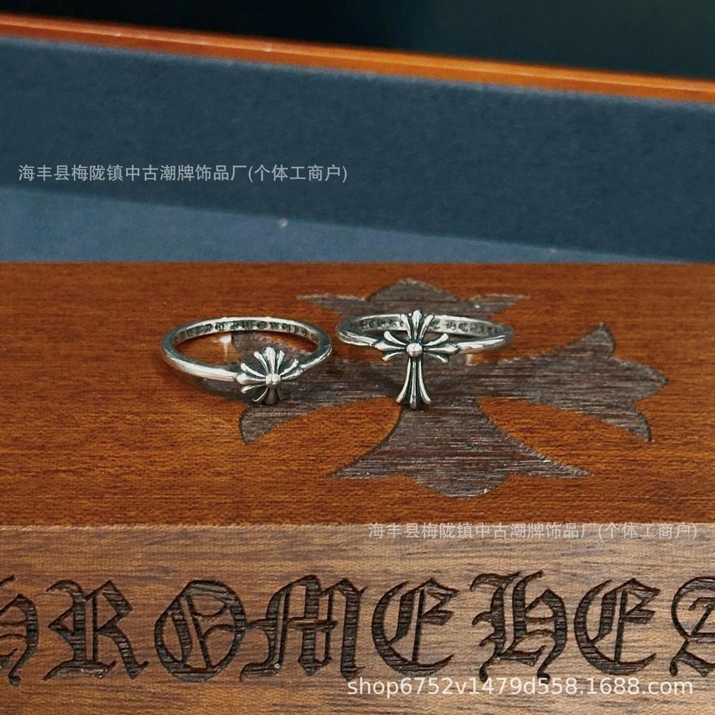 Preferred#Crowley's vintage distressed design cross rings, available in long and short styles, are s
