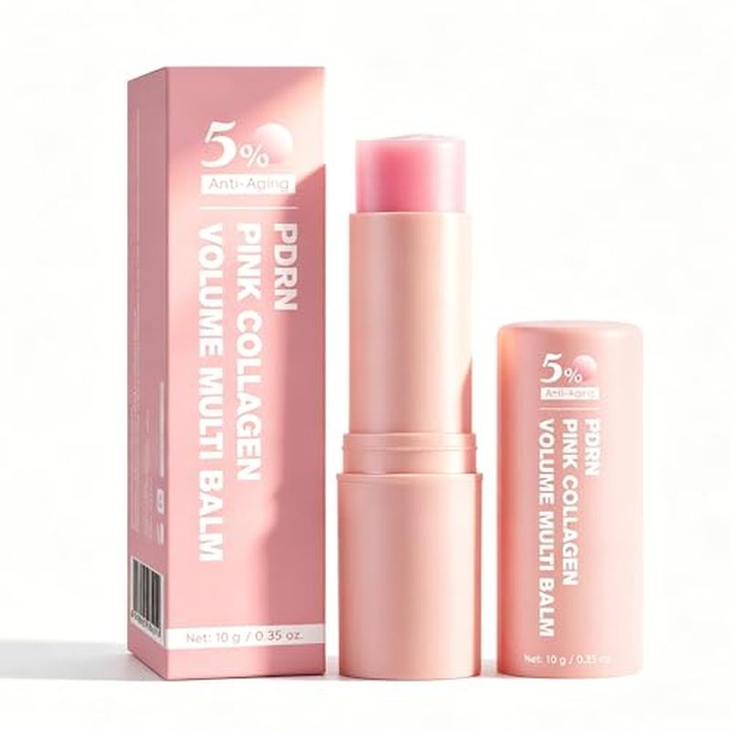 PDRN Pink Collagen Volume Multi Balm Stick - Nếp nhăn & Miếng dán mặt Hyding, đế trang điểm & Kem ló