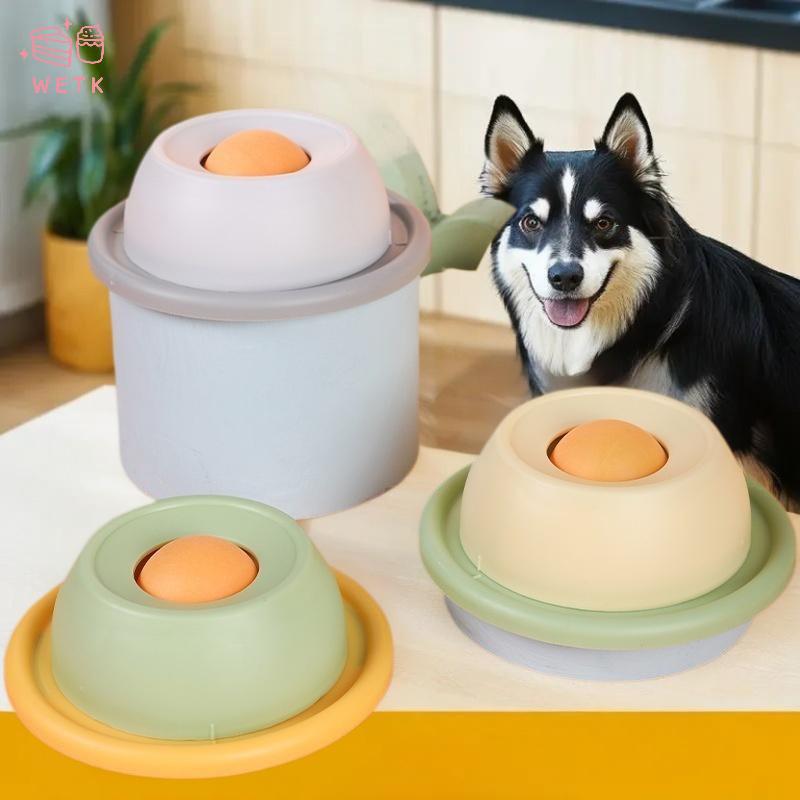 [WETK] Pet Li Mat Sữa Chua Liing Plate Ăn Chậm Cho Chó Mèo - Bát Sna Tương Tác Thúc Đẩy Sức Khỏe Thú