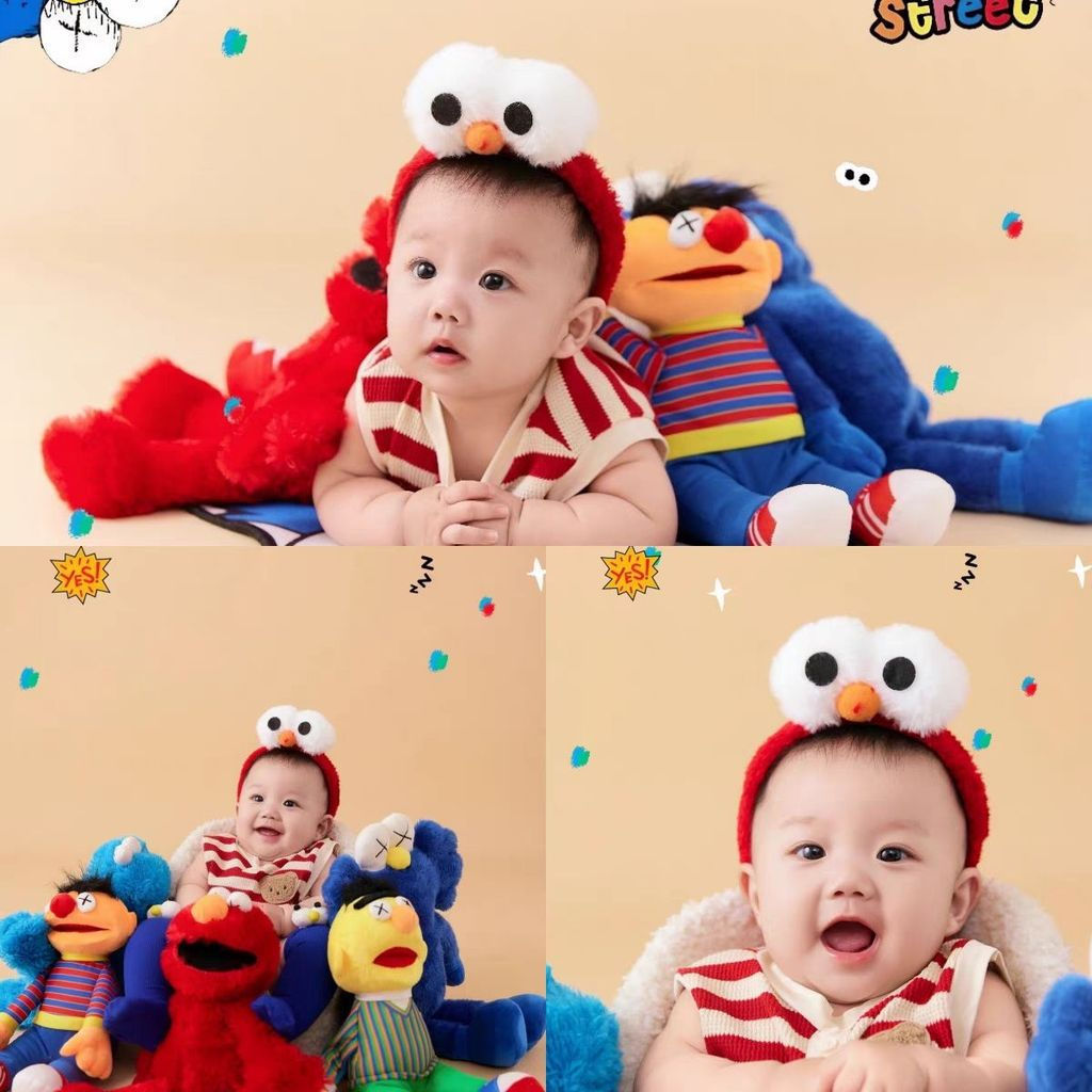 Rizhao Photography New Baby Theme Props for One-Year-Old Infants100Everyday Clothing Photos12y Photo