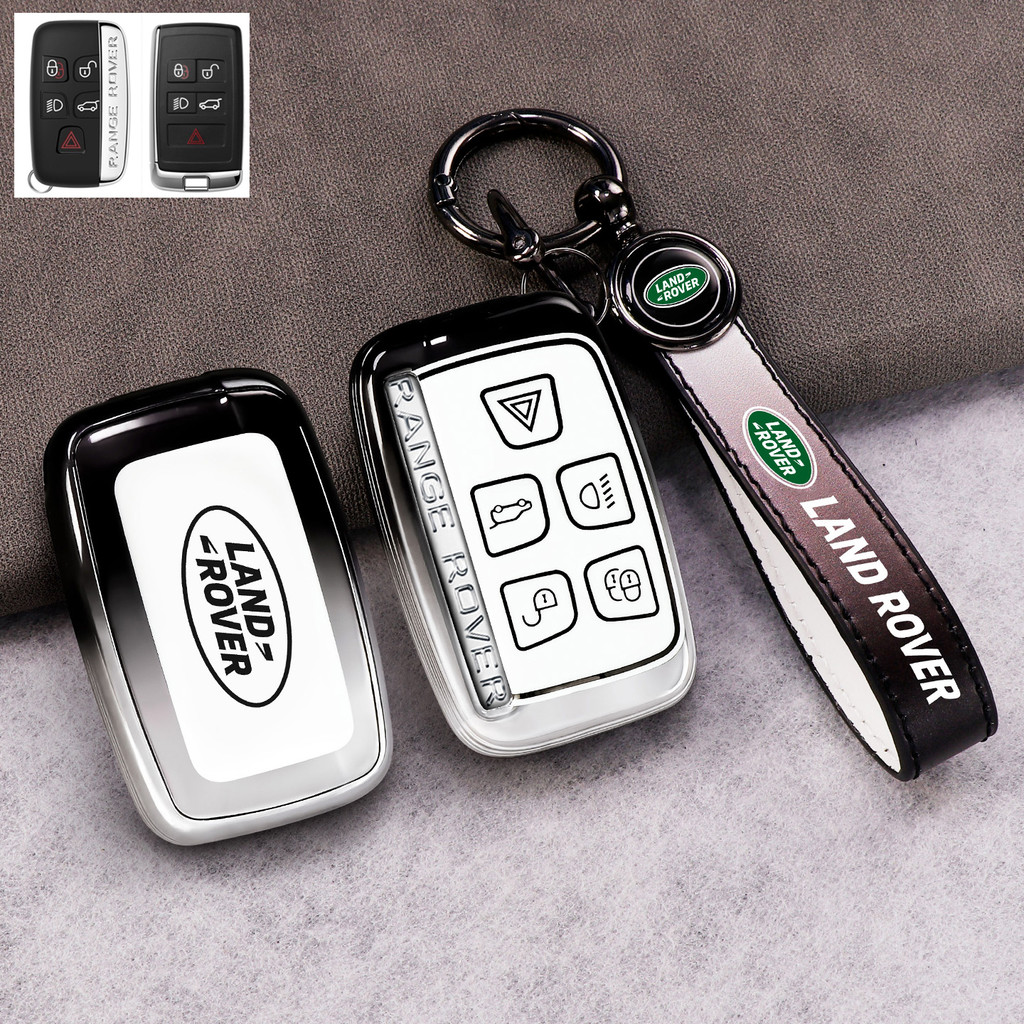 Ốp Chìa Khóa Ô Tô Trong Suốt Gradient Cho Land Rover Range Rover Sport Evoque Velar Discovery Sport 