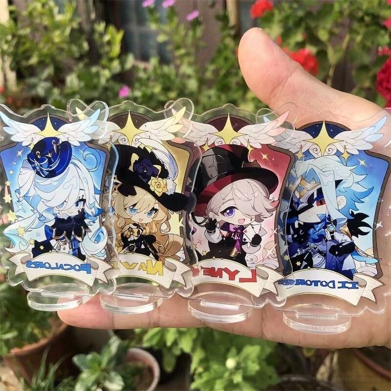Genshin Impact Acrylic Standee Dottore Freminet Lynette Lyney Furina