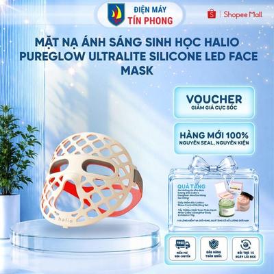 Mặt nạ ánh sáng sinh học Halio PureGlow Ultralite Silicone LED Face Mask