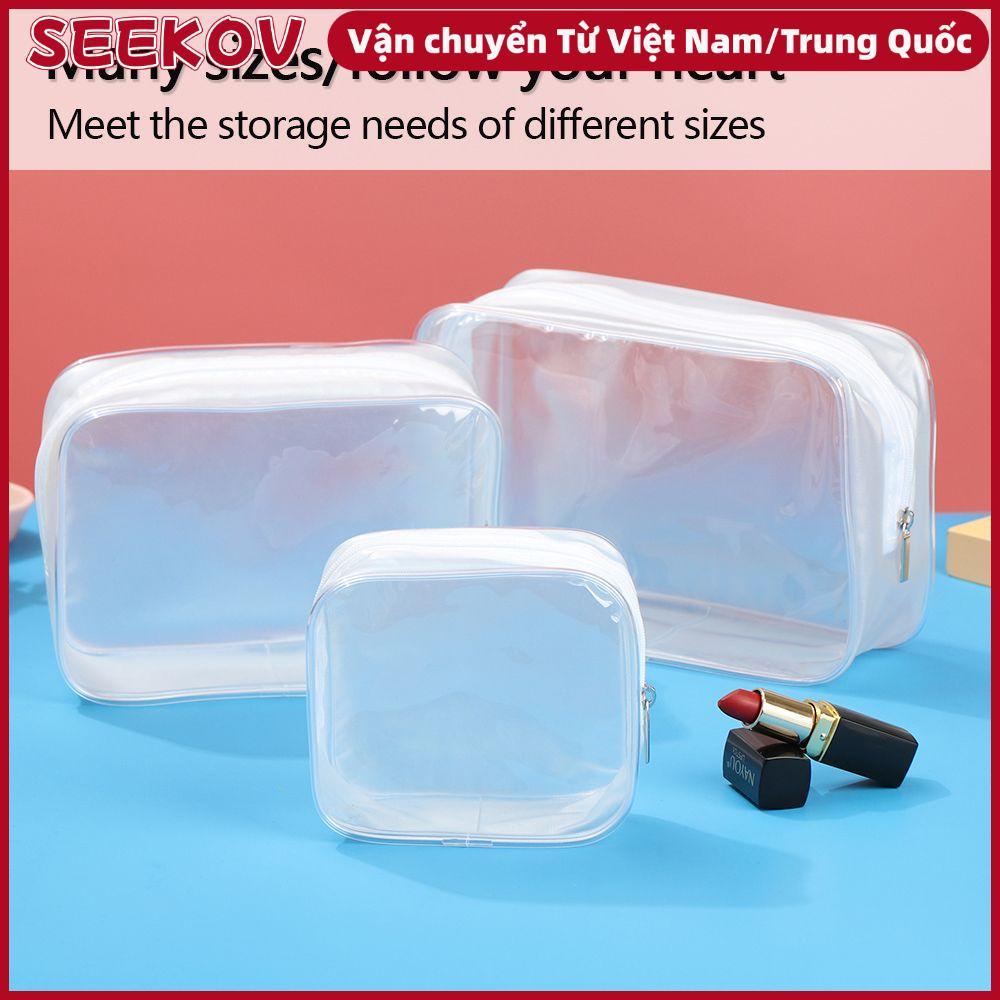 SEEKOV Travel Organizer Storage Beauty Make Up Pouch Hộp đựng trang điểm
