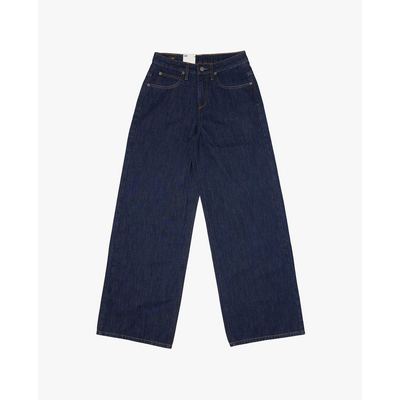 LEE - Quần jeans nữ ống rộng wash bạc_LWB266430212644-898L00