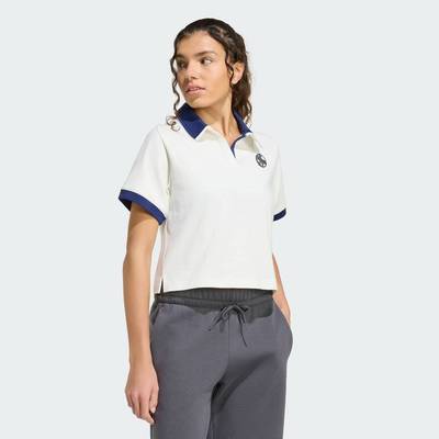 adidas Phong cách sống Áo Thun POP ART GRAPHIC POLO Q2 Nữ trắng KB7205