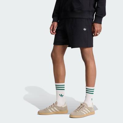 adidas Phong cách sống QUẦN SHORT NỈ BA LÁ ESSENTIALS Nam Đen KR3464