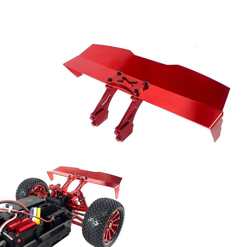 1 Bộ Phụ Kiện Cánh Đuôi Kim Loại Cho MJX Hyper GO 16207 H16PL 1 / 16 RC Xe Nâng Cấp Phần