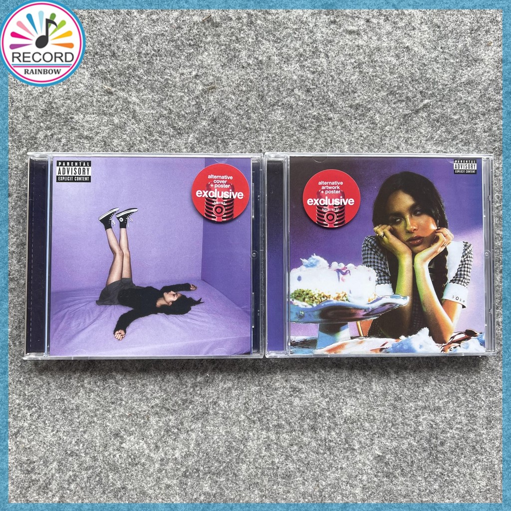 Olivia Rodrigo SOUR Target Exclusive & GUTS Exclusive Alternative CD Original 2 Albums Set Brand New