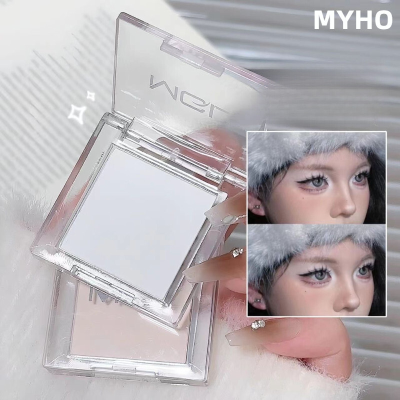 ◈ ❈✨MYHO Eye Shadow Cut-Off Color Light Smoke Pure White Màu đơn