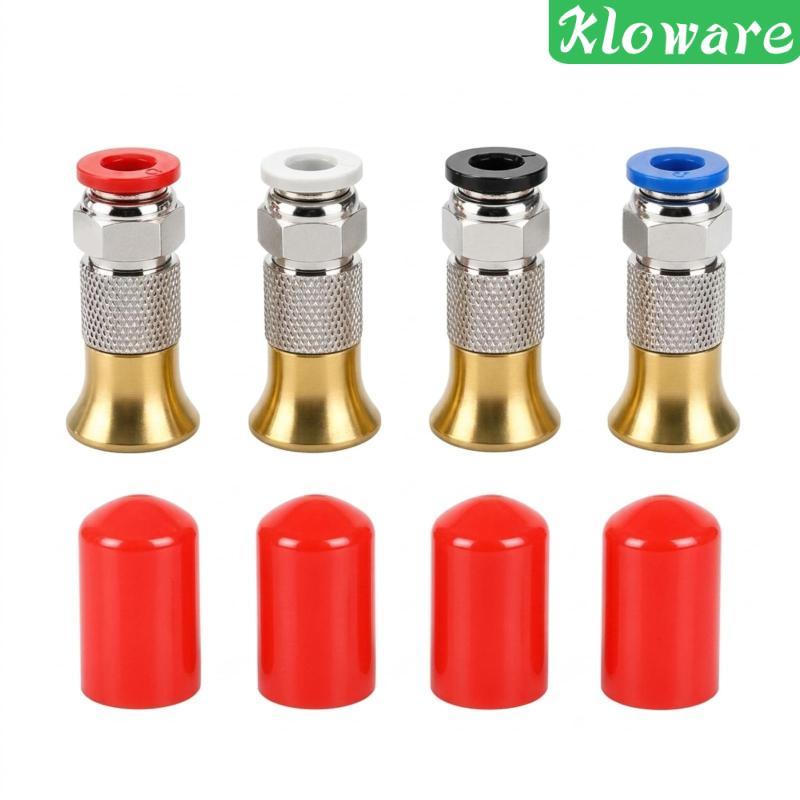 4 Miếng PC4-M6 Lắp Chống Oxy Hóa PC4-M6 Phụ Kiện Đầu Nối Khí Nén Dài Phụ Kiện Nhanh Chắc Chắn
