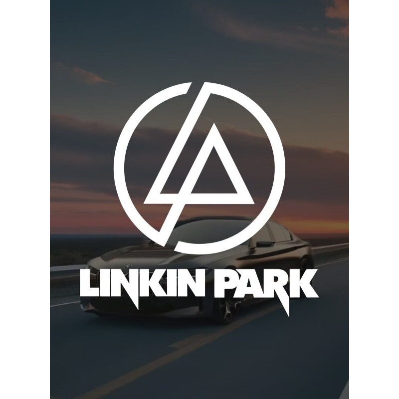Nhãn dán xe hơi Linkin Park Linkin Park Rock Band LOGO Xe hơi Nhãn dán trang trí chống nước độc đáo