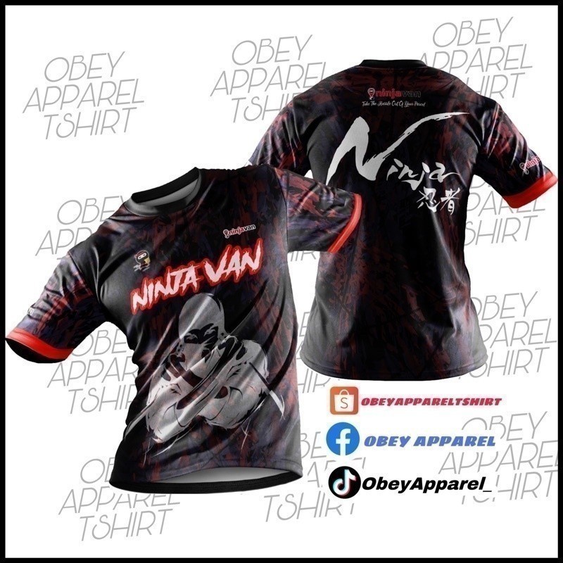 Áo thun Ninja thăng hoa Van | Baju Ninja Van