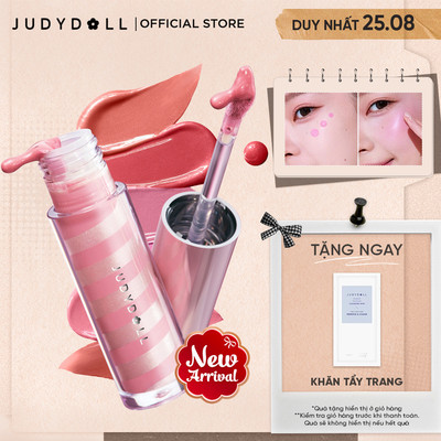 [MỚI] Má Hồng Kem Có Nhũ Căng Bóng JUDYDOLL Glow Blush Swirl 5g