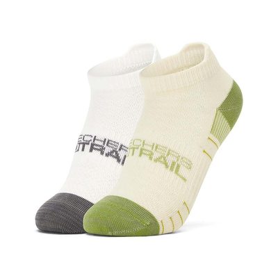 Vớ Thể Thao Trẻ Em Skechers GO Trail Performance Socks Low Cut Socks (2 Pairs) - P226K038-06QL