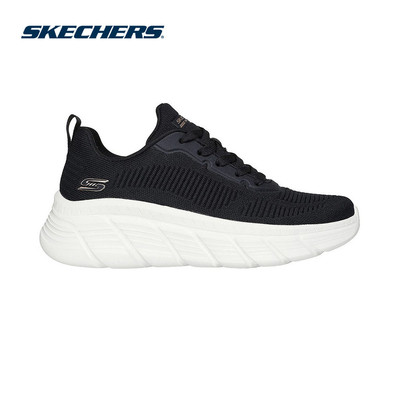 Giày Thể Thao Nữ Skechers BOBS Sport Flex Hi Flying Hi Thường Ngày-117385-BLK Memory Foam